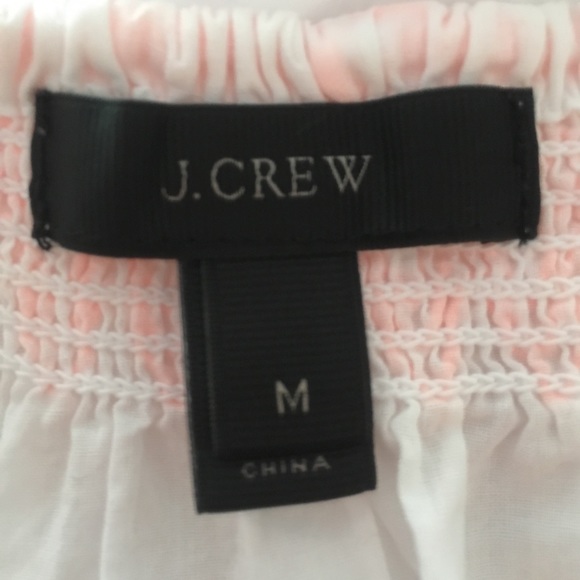 J Crew White Cotton Tunic Coverup Dress L 🌸 - Picture 6 of 8
